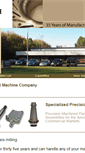 Mobile Screenshot of paramountmachineco.com